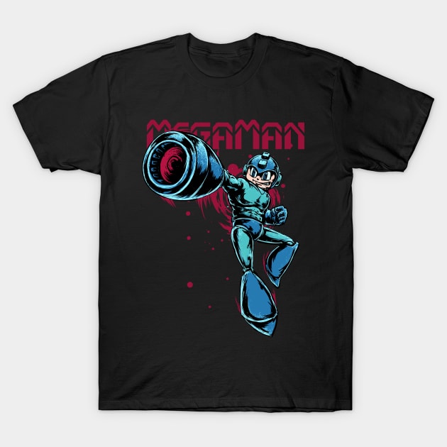 Megaman T-Shirt by Bodya